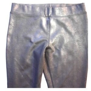 Free People Ankle Zip Faux Leather Legging Size M